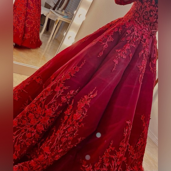 Turkish made Red Engagement dress! - Picture 6 of 6